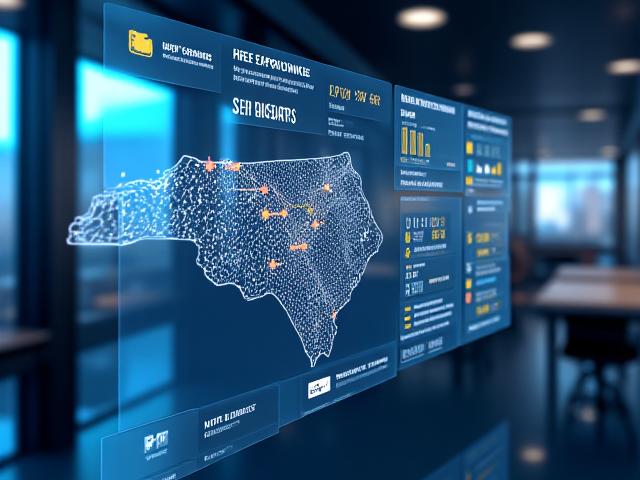JLS Logistics Performance Dashboard showing supply chain metrics